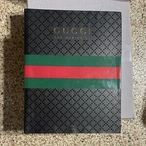 Gucci Black Book with Signature Stripe